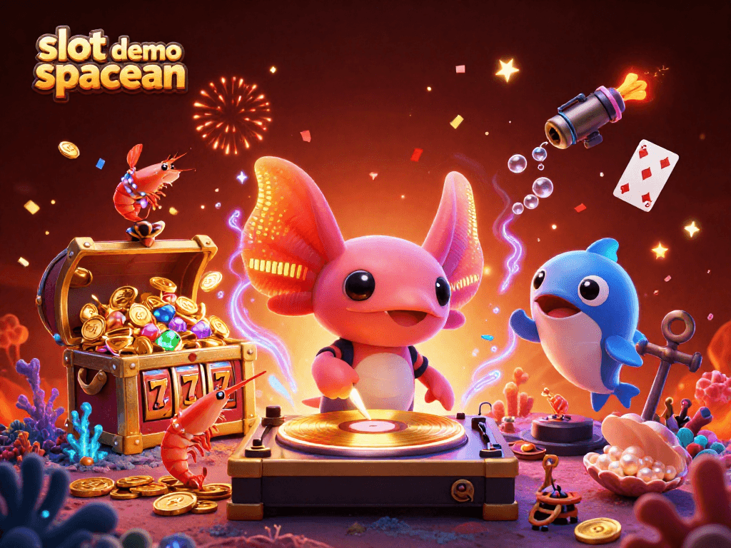 Spin to win at slot demo spaceman with vibrant characters and captivating game elements.