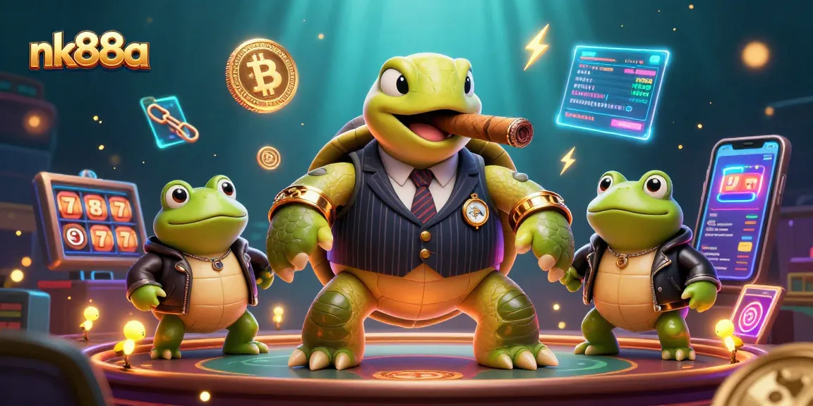 Join the dynamic action at nk88a with the snapping turtle mobster and bullfrog enforcers!