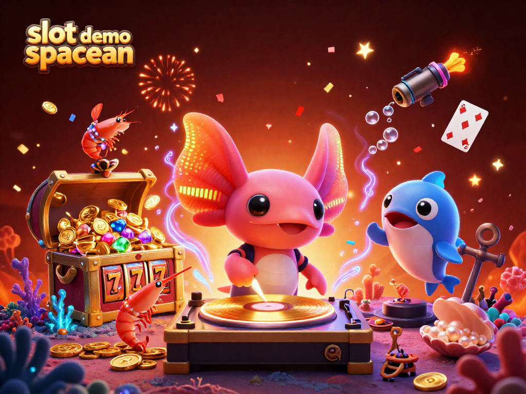Spin to win at slot demo spaceman with vibrant characters and captivating game elements.