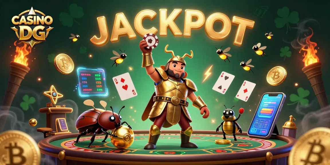 Engage in thrilling gameplay at CASINO DG with our vibrant 3D live casino scene showcasing excitement and wins.