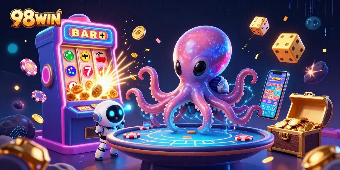 Win big with 98WIN's vibrant 3D casino world featuring exciting games and jackpots.