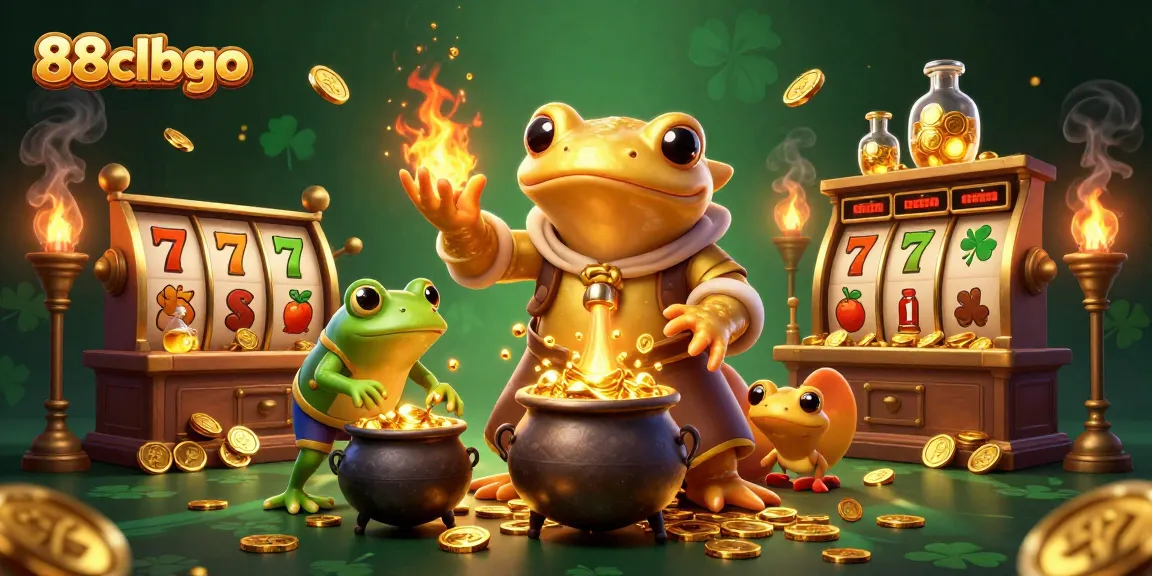 Engage in high-reward gameplay at 88clbgo with vibrant slot games, gold coins, and dynamic characters.